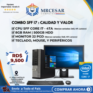 PC Completa Core i7 4ta + Monitor 22"