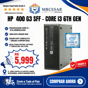 HP ProDesk 400 G3 SFF Core i3